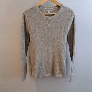 Wallace & Barnes Men's S Athletic Fit Long Sleeve Crewneck Thermal Style #F7054